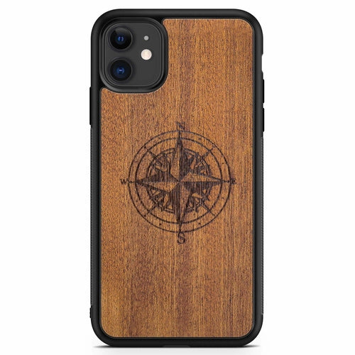 Axion unique wooden compass phone case