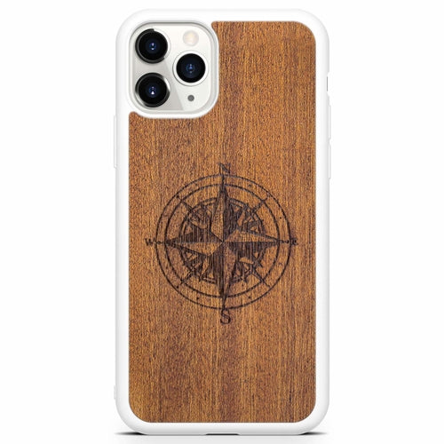 Axion unique wooden compass phone case