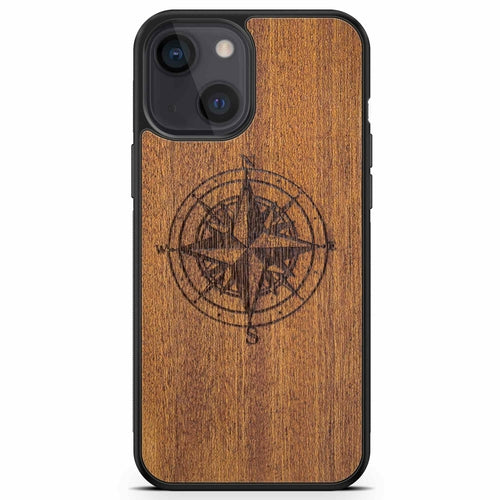 Axion unique wooden compass phone case