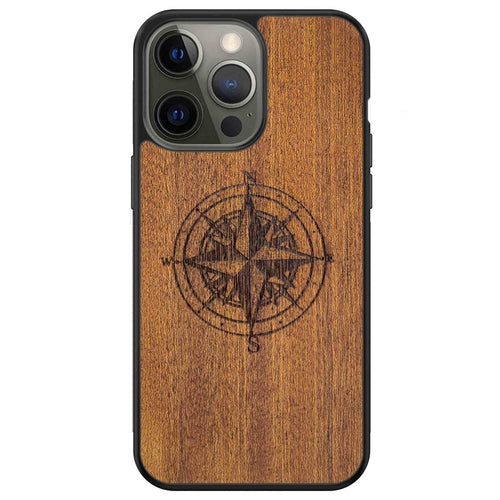 Axion unique wooden compass phone case