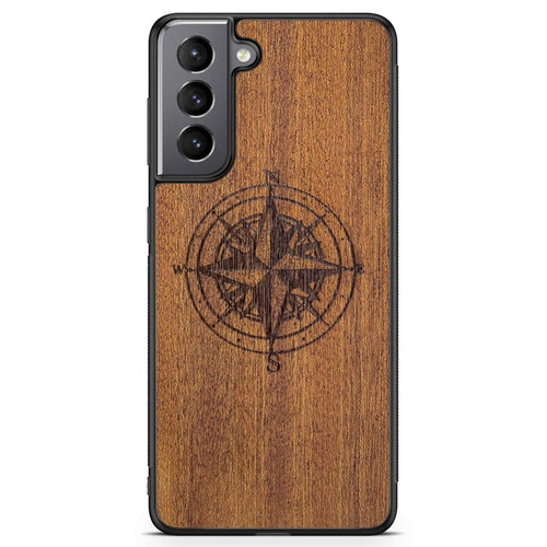 Axion unique wooden compass phone case