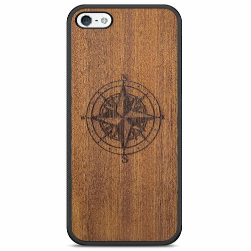 Axion unique wooden compass phone case