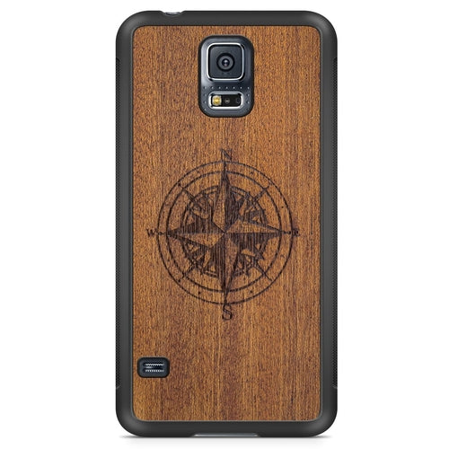 Axion unique wooden compass phone case