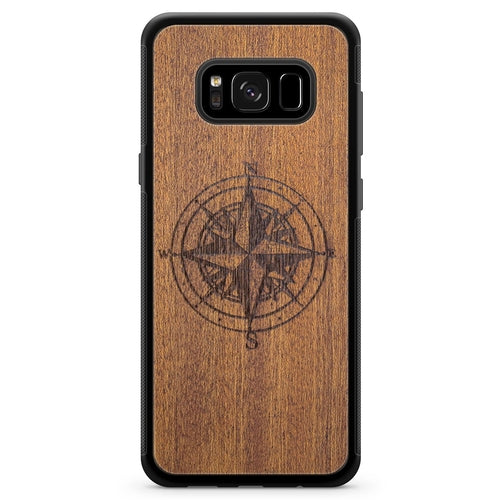 Axion unique wooden compass phone case