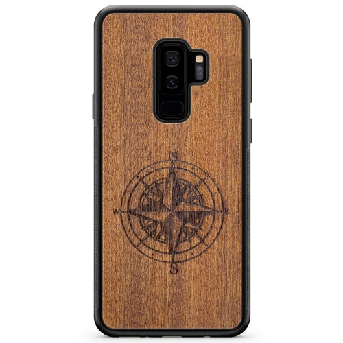 Axion unique wooden compass phone case